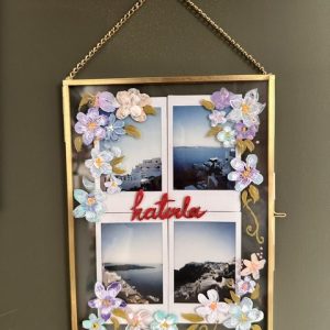 Mini Tuval Üzerine Özel Tasarım El Boyaması – İsimli / Konsept